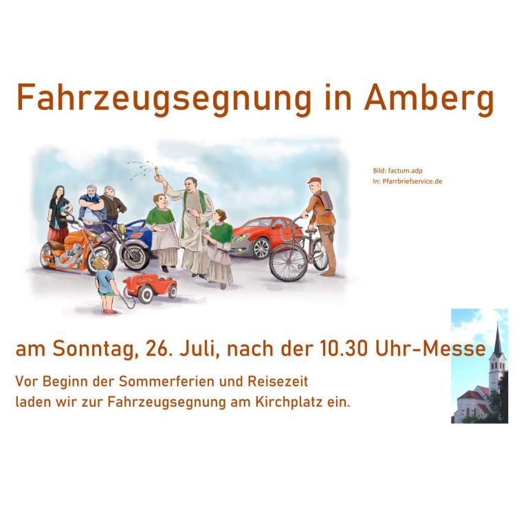 Fahrzeugsegnung